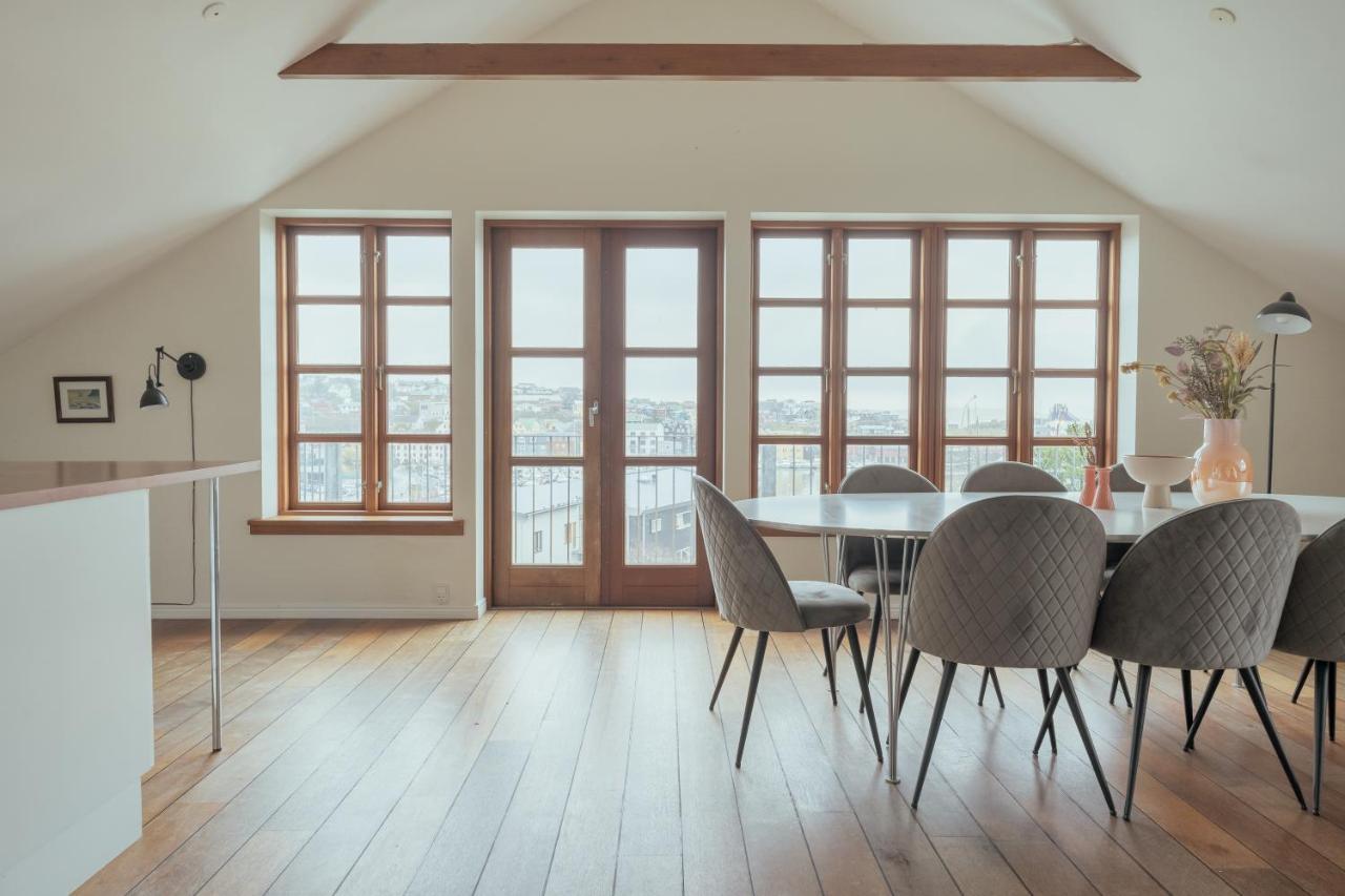 Penthouse / 4 Bedroom / Downtown / Harbour View Tórshavn Buitenkant foto